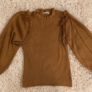 Ulla Johnson Mustard Light Sweater